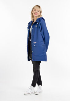 Mo myMo oversized regenjas keepsudry Blauw
