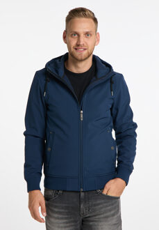 Mo softshell blouson Heren marine Marineblauw