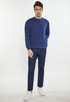 Mo Sweatshirt Heren marine - maat M Marineblauw