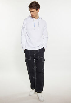 Mo Sweatshirt Heren wit - maat M