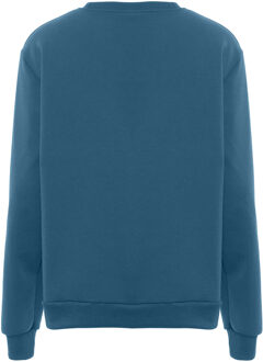 Mo Trui met ronde hals Heren denimblauw - maat Donkerblauw