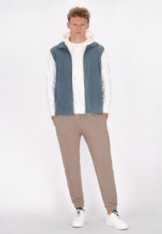 Mo Waistcoat Heren Turquoise Grijs - maat S