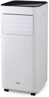 Moa Mobiele Airco - 9000 BTU - Airconditioning - Geschikt voor Ontvochtiging - Zwart - A010W Wit