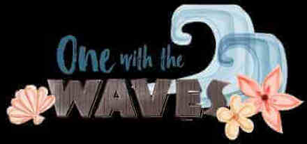 Moana One With The Waves T-shirt - Zwart - XS - Zwart