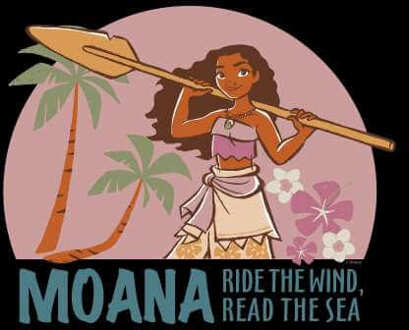 Moana Read The Sea Dames Trui - Zwart - XS