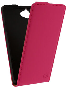 Mobi Ultra Slim Flip case Xperia L  pink