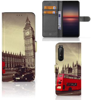 Mobiel Bookcase Sony Xperia 1 II Smartphone Hoesje Londen