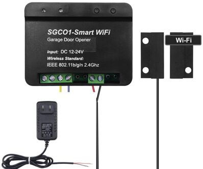 Mobiele App Draadloze Afstandsbediening Module Voor Swing Schuifhekaandrijving Deur Opener Smart Wifi Garagedeuropener Ontvanger Controller met sensor adapter