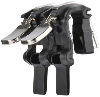 Mobiele Game Controller Gamepad Trigger Doel Knop Shooter Joystick Game Pad Accessoire Voor Iphone Android