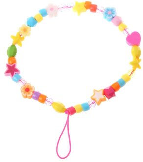 Mobiele Telefoon Accessoire Bandjes Hals Mobiele Telefoon Bandjes Kraal Opknoping Keten Voor Telefoon Mobiele Telefoon Cord Boho Ornament Willekeurige Kleur