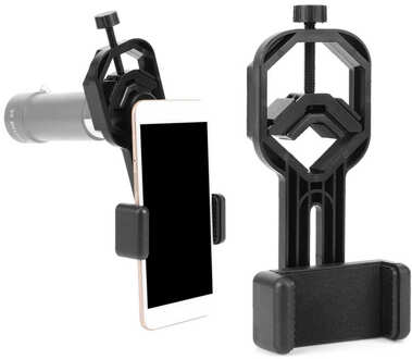 Mobiele Telefoon Adapter Beugel Met Lente Klem Mount Voor Verrekijker Verrekijkers Astronomische Telescopen Microscopen