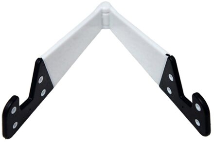 Mobiele Telefoon Essentiële! Universele Desktop Vouwen V-Vormige Mobiele Telefoon Stand Gekleurde V-Vormige Lui Stand Base wit
