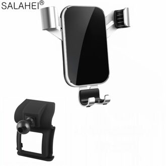 Mobiele Telefoon Houder Voor Toyota Camry Car Auto Dashboard Mount Gps Telefoon Houder Clip Stand In Auto Voor iphone 11 Xiaomi zilver