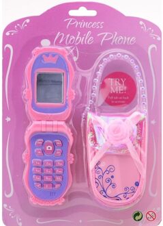 Mobiele Telefoon Met Tasje Roze