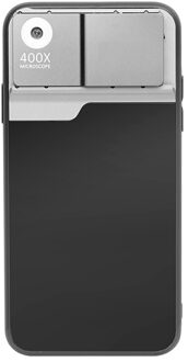 Mobiele Telefoon Microscoop Voor Iphone 12/Pro/Pro Max Beschermende Frame Hd Camera Led Lichtgeleider Aluminium Accessoires