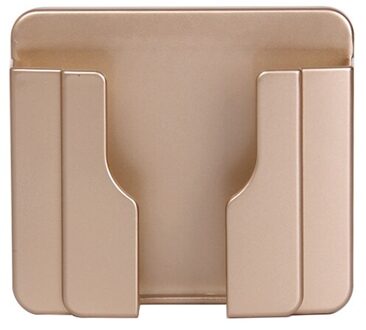 Mobiele Telefoon Opladen Opknoping Houder Box Afstandsbediening Hanger Plank Kamer Organizer Muur Gemonteerde Mobiele Telefoon Opslag Case Stand Goud
