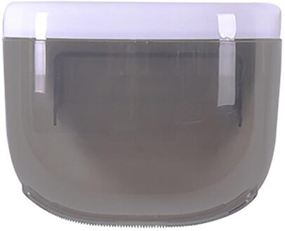 Mobiele Telefoon Rack Papieren Handdoek Doos Waterdicht Toiletrolhouder Mobiele Telefoon Opslag Plank Wall Mounted Rack # zwart