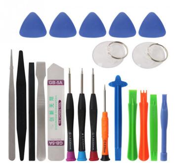 Mobiele Telefoon Reparatie Set Hand Demontage Schroevendraaiers Screen Opening Tang Zuignap Smartphone Repareren Tool Set