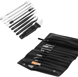 Mobiele Telefoon Reparatie Tools Kit Spudger Pry Opening Tool Tweezer Universele Zachte Staaf Mouw Reinigingsborstel