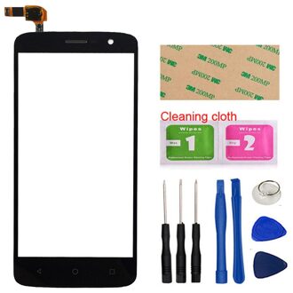 Mobiele Telefoon Touch Panel Voor Zte Blade Spark Z971 Touch Screen Digitizer Sensor Glas Panel Lens Vervanging zwart en Tool
