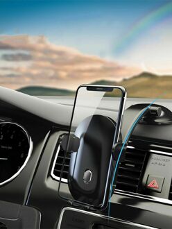 Mobiele Telefoon Universele Autohouder Dashboard Auto Mount Auto Bracket Air Vent Stand Mount Voor Smartphone Iphone Huawei Samsung
