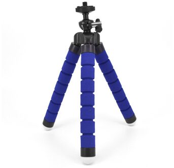 Mobiele Telefoon Universele Octopus Spons Statief Verscheidenheid Selfie Stok Octopus Beugel Spons Mobiele Telefoon Houder Thuis Leveringen blauw statief
