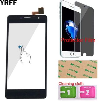 Mobiele Touch Screen Panel Voor Dexp Ixion ES950 Touch Screen Digitizer Sensor Voor Glas Lens Touchscreen Gereedschap Protector Film zwart nee Tools