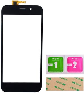 Mobiele Touch Screen Panel Voor Fly FS527 Nimbus 17 Touch Screen Panel Mobiel Parts Gereedschap 3M Lijm zwart nee Tools