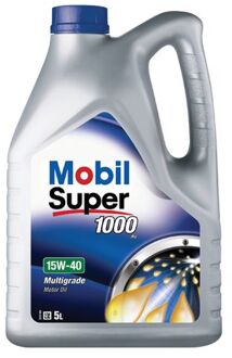 Mobil Motorolie 2110617 Super 1000 X1 15W40 Can - 5 Liter