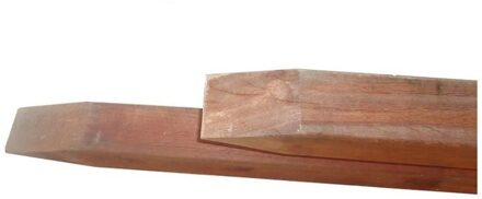 Mobilane hardhouten paal 5,9x5,9x275cm.