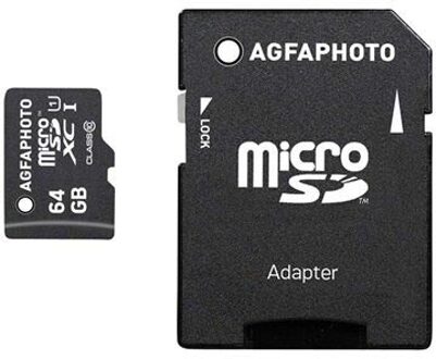 Mobile High Speed 64GB Micro SDXC Class 10 + Adapter