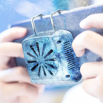 Mobile Phone Cooler Cooling Fan For IOS Iphone Android Huawei Sumsung Smartphone PUBG Game Holder Cooling Pad