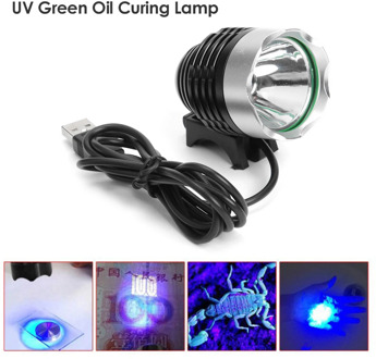 Mobile Phone Repair Tools K-338 USB UV Glue Curing Lamp Green Oil Heating Light for Smart Mobile Phone Maintence Accessaries