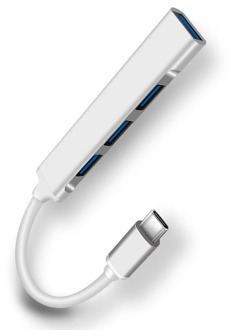 Mobile Phone USB Type C Docking Station 4 Ports USB 3.0 HUB Splitter Thunderbolt 3 USB Dock Adapter OTG for Laptops PC Computer