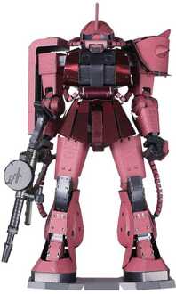 Mobile Suit Gundam Metallic Nano Puzzle Model Kit Char´s Zaku 13 cm