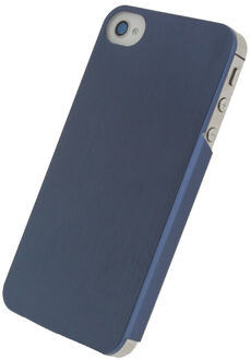 Mobilize Cover Metal Dark Blue voor Apple iPhone 4/4S Sleeve