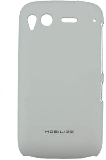 Mobilize Cover Premium Coating White HTC Desire Telefoonhoesje