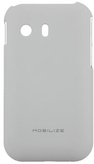 Mobilize Cover Premium Coating White Samsung Galaxy Y Telefoonhoesje