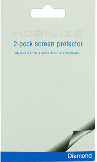 Mobilize Screenprotector voor iPhone 5 - Ultra-Clear / Duo Pack