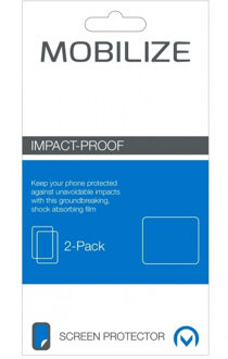 Mobilize screenprotector voor Samsung Galaxy S5 (Impact proof) - 2 stuks (MOB-IMSP-S5)