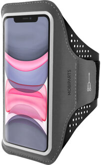 Mobiparts Comfort Fit Sportarmband Apple iPhone 11 Zwart