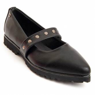 mocassin Berna4 In zwart