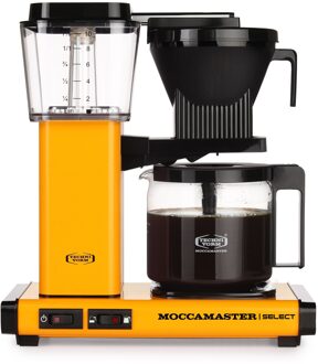 MOCCAMASTER KBG SELECT Koffiefilter apparaat Geel