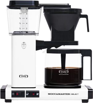 MOCCAMASTER KBG SELECT Koffiefilter apparaat Wit