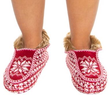 Moccasin Rood - Maat 36/37