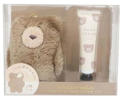 Mocomocha Pouch & Hand Cream Set Floral