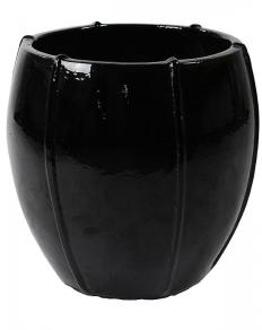 Moda pot 43x43x43 cm Black bloempot Zwart