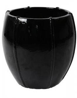 Moda pot 55x55x55 cm Black bloempot Zwart