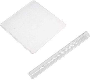 Modder Pad Ultra Lichte Klei Handgemaakte Diy Tool Effen Acryl Roller Wrijven Modder Stok Klei Rolling Sticks 10x10cm Hollow