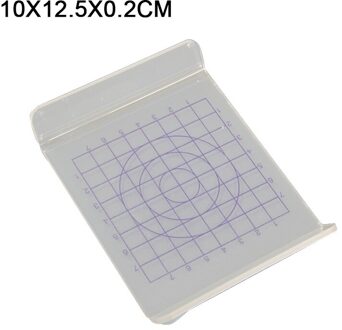 Modder Pad Ultra Lichte Klei Handgemaakte Diy Tool Effen Acryl Roller Wrijven Modder Stok Klei Rolling Sticks 10x12.5x0.2cm U